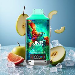 JNR Falcon X 18000 Puffs Mela Acida Ghiaccio Dual Mesh Coil Italy vape wholesale