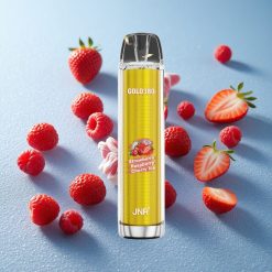 JNR Gold380 6000 Puffs Fragola Lampone 13ml Capacità e-Liquid Italy vape wholesale