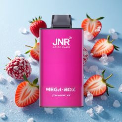 JNR Mega Box 25000 Puffs Sigaretta Elettronica Monouso Fragola Ghiaccio 30ml Capacità E-liquid Italy vape wholesale