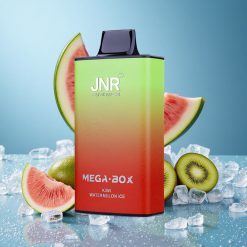 JNR Mega Box 25000 Puffs Sigaretta Elettronica Monouso Kiwi Anguria Ghiaccio Italy vape wholesale