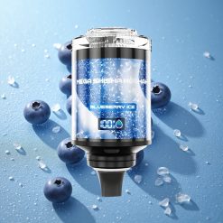 JNR Mega Shisha Hookah 100K Puffs Mirtillo Ghiaccio Schermo Intelligente Interattivo Italy vape wholesale