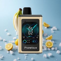 JNR PhoneVape 30000 Puffs Banana Ghiaccio Batteria Ricaricabile 850mAh Italy vape wholesale