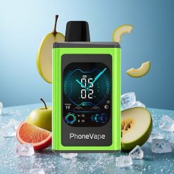 JNR PhoneVape 30000 Puffs Mela Acida Ghiaccio Batteria Ricaricabile Italy vape wholesale