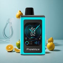 JNR PhoneVape 30000 Puffs Menta Miami Schermo Intero Italy vape wholesale