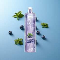 JNR Shisha Hookah 12000 Puffs Menta Mirtillo Blu 24ml Capacità E-Liquido Italy vape wholesale
