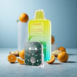 JNR Vape Watch 30000 Puffs Arancia Mango Capacità e-liquid 19mL Italy vape wholesale