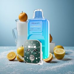 JNR Vape Watch 30000 Puffs Mela Verde Ghiaccio Capacità Liquido 19mL Italy vape wholesale