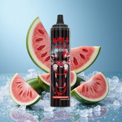 JNR Wolf Niplo 10000 Puffs Coil Mesh 1.0 Ohm Anguria Ghiacciata Italy vape wholesale