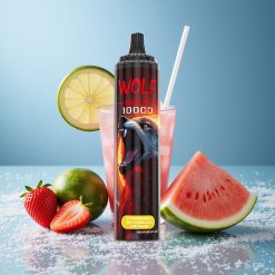 JNR Wolf Niplo 10000 Puffs Fragola Anguria Lemonade Capacità E-Liquid 20ml Italy vape wholesale