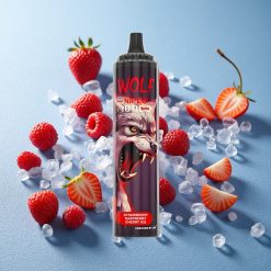 JNR Wolf Niplo 10000 Puffs Fragola Lampone Ciliegia Ghiaccio Capacità Batteria 650mAh Italy vape wholesale