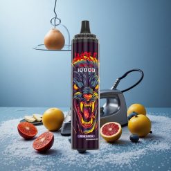 JNR Wolf Niplo 10000 Puffs Mesh Coil 1.0 Ohm Birra di Ferro Italy vape wholesale