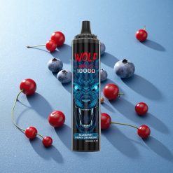 JNR Wolf Niplo 10000 Puffs Mirtillo Ciliegia Mirtillo Rosso 1.0 Ohm Mesh Coil Italy vape wholesale
